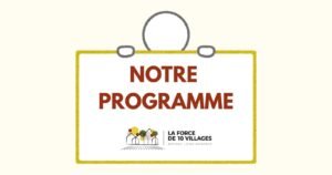Découvrez notre programme